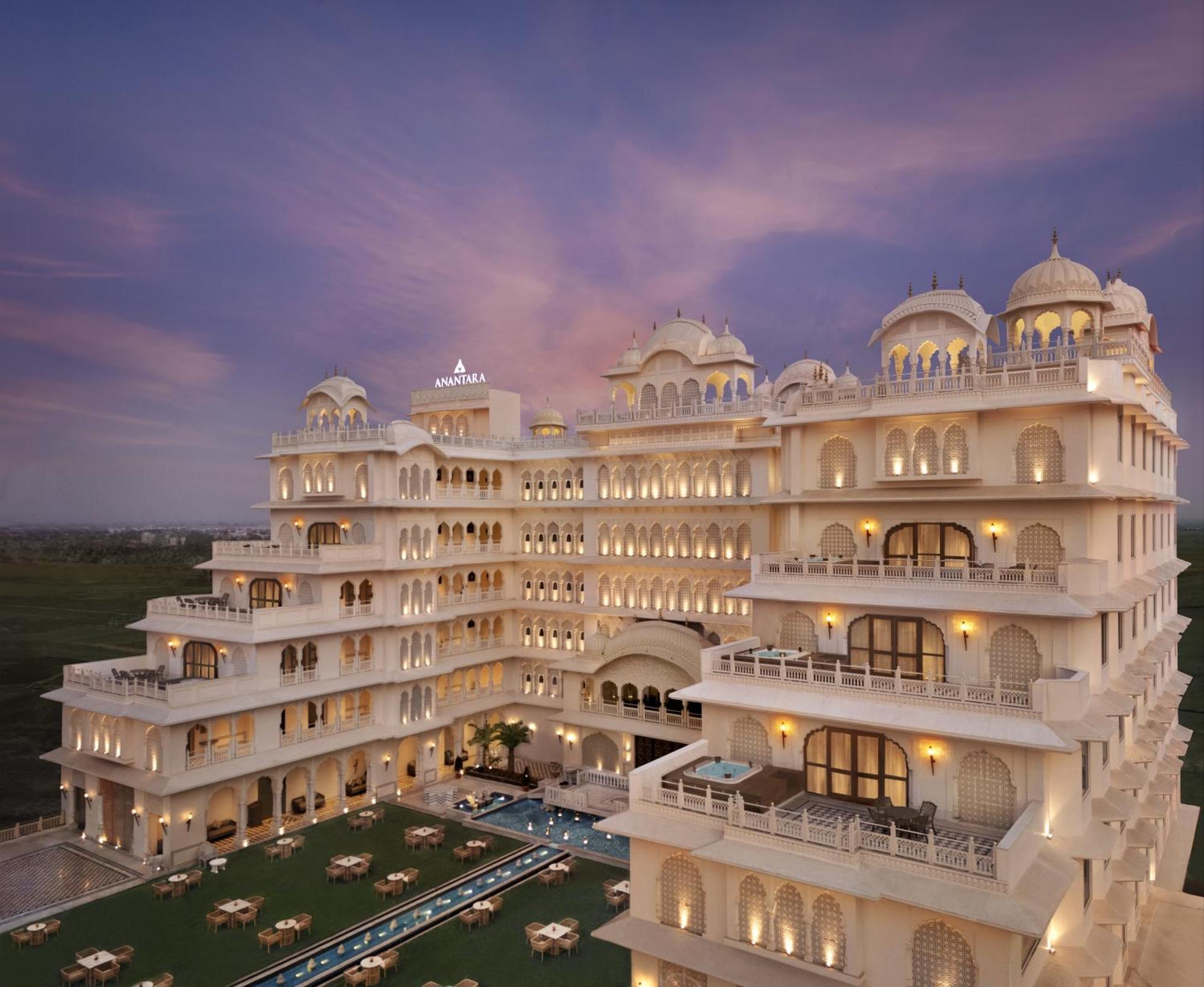 Anantara Jewel Bagh Jaipur Hotell Eksteriør bilde
